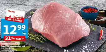 Auchan Szynka wieprzowa bez kości 1kg oferta