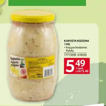 Selgros KAPUSTA KISZONA 1kg oferta