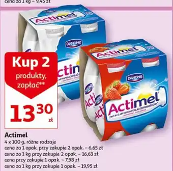 Auchan Actimel 4x100g oferta