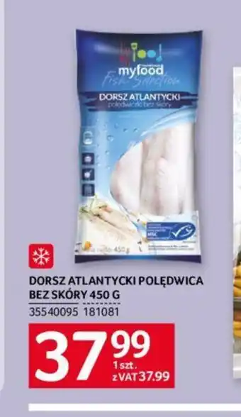Selgros DORSZ ATLANTYCKI POLĘDWICA BEZ SKÓRY 450 G oferta