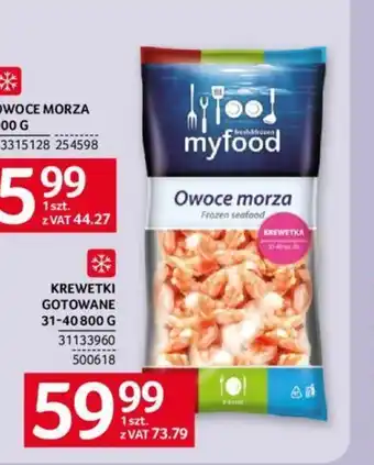 Selgros KREWETKI GOTOWANE 31-40 800 G oferta