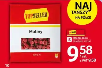 Selgros Maliny 400g oferta