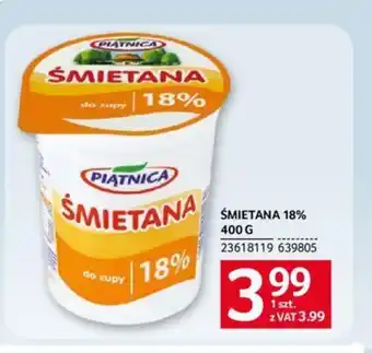 Selgros ŚMIETANA 18% 400 G oferta