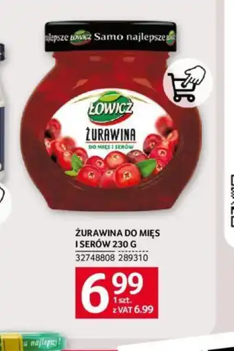 Selgros ŻURAWINA DO MIĘS I SERÓW 230 G oferta