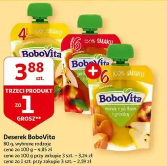 Auchan Deserek BoboVita 80g oferta