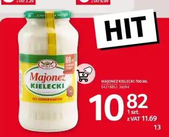 Selgros MAJONEZ KIELECKI 700 ML oferta