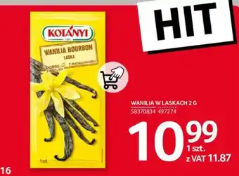 Selgros WANILIA W LASKACH 2 G oferta