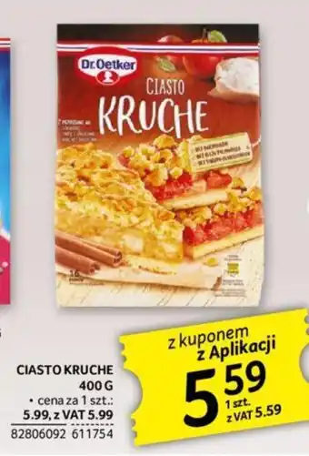 Selgros CIASTO KRUCHE 400g oferta