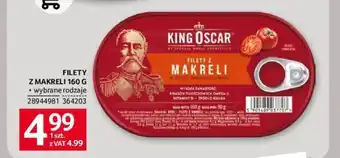 Selgros FILETY Z MAKRELI 160 G oferta