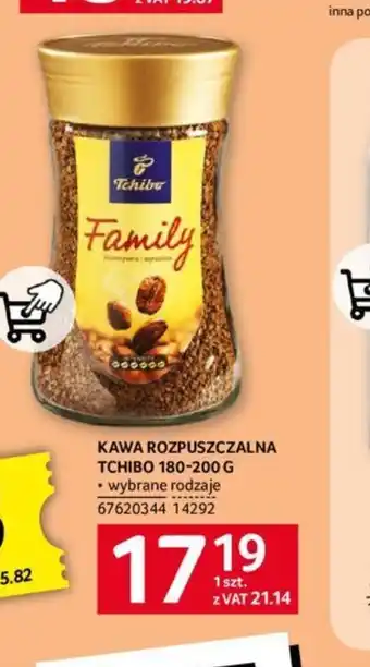 Selgros KAWA ROZPUSZCZALNA TCHIBO 180-200 G oferta