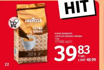 Selgros KAWA ZIARNISTA LAVAZZA CREMA E AROMA 1kg oferta