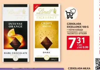Selgros CZEKOLADA EXCELLENCE 100 G oferta