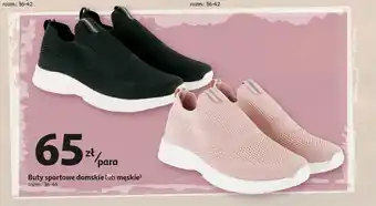 Auchan Buty sportowe damskie lub męskie oferta