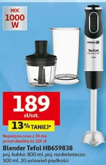 Auchan Blender Tefal HB659838 oferta