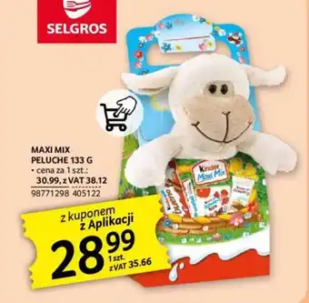 Selgros MAXI MIX PELUCHE 133 G oferta
