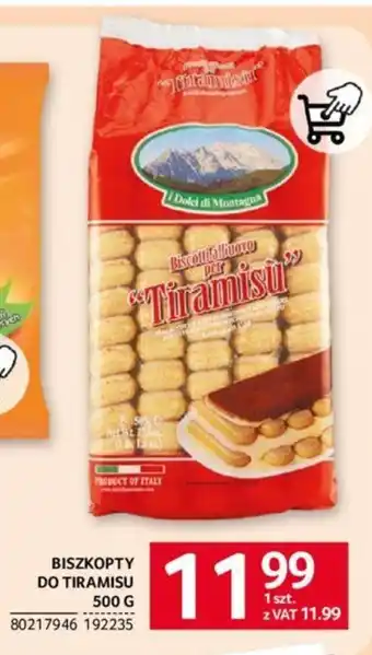 Selgros BISZKOPTY DO TIRAMISU 500 G oferta