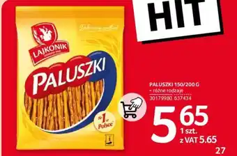 Selgros PALUSZKI 150/200 G oferta