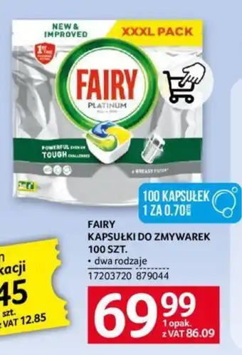 Selgros FAIRY KAPSUŁKI DO ZMYWAREK 100 SZT. oferta