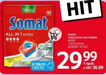Selgros SOMAT TABLETKI DO ZMYWAREK 42 SZT. oferta