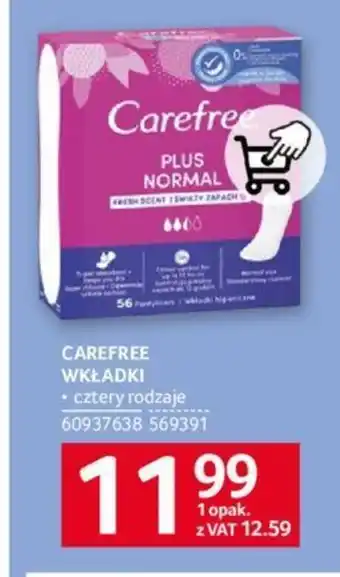 Selgros CAREFREE WKŁADKI oferta
