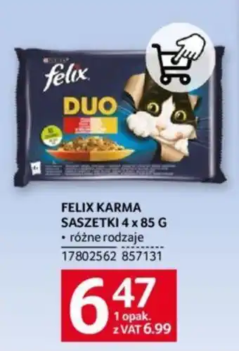 Selgros FELIX KARMA SASZETKI 4 x 85 G oferta