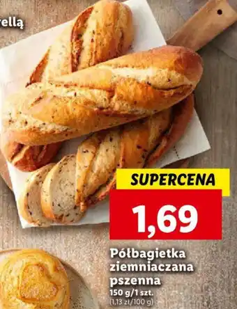 Lidl Półbagietka ziemniaczana pszenna 150 g oferta