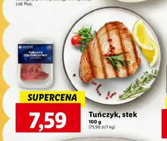 Lidl Tuńczyk, stek 100 g oferta