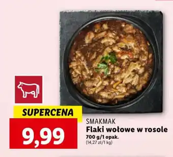 Lidl Flaki wołowe w rosole 700 g oferta