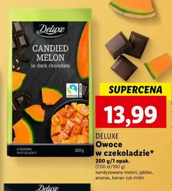Lidl Owoce w czekoladzie 200 g oferta