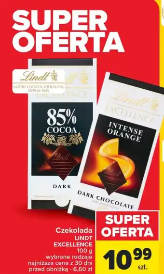 Carrefour Czekolada Lindt oferta
