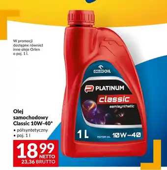 Makro Olej samochodowy Orlen oil oferta