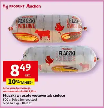 Auchan Flaczki wołowe Auchan oferta