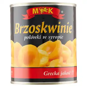 Groszek MK Brzoskwinie połówki w syropie 820 g oferta