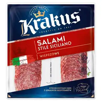 Stokrotka Krakus Stile Siciliano Salami 80 g (2 x 40 g) oferta