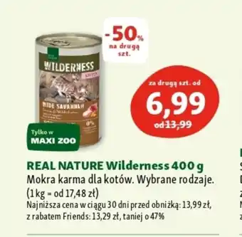 Maxi Zoo Mokra karma dla kota Real Nature oferta