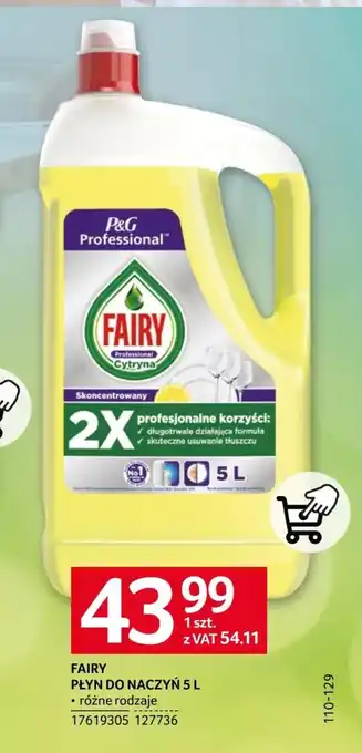 Selgros Płyn do naczyń Fairy oferta