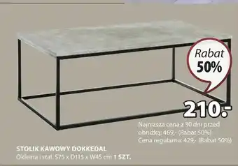 JYSK Stolik kawowy S! oferta
