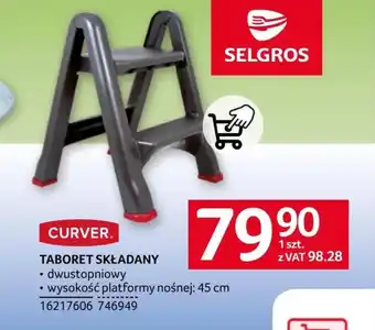 Taboret składany Curver