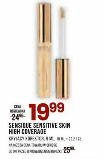 Drogerie Natura SENSIQUE SENSITIVE SKIN HIGH COVERAGE KRYJĄCY KOREKTOR, 9 ML oferta