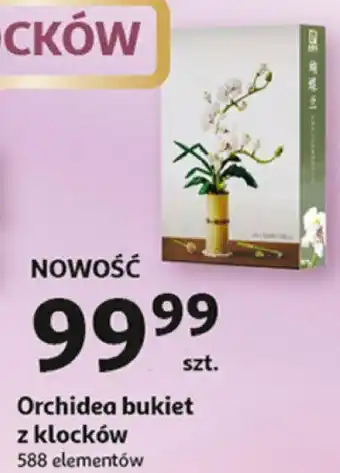 Auchan Orchidea bukiet z klocków oferta