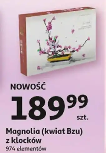 Auchan Magnolia (kwiat Bzu) z klocków oferta