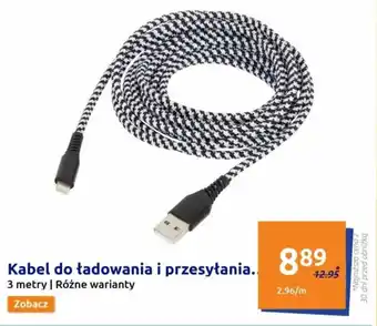 Action Kabel do ładowania i przesyłania oferta