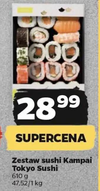 Netto Zestaw sushi Kampai Tokyo Sushi 610g oferta
