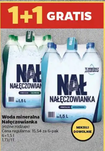Netto Woda mineralna Nałęczowianka 6x1,5l oferta
