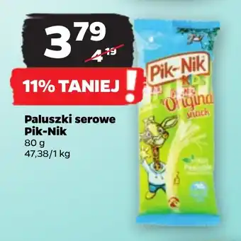 Netto Paluszki serowe Pik-Nik 80 g oferta