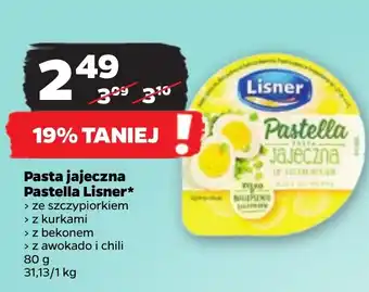 Netto Pasta jajeczna Pastella Lisner 80g oferta