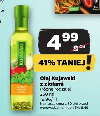 Netto Olej Kujawski z ziołami 250ml oferta