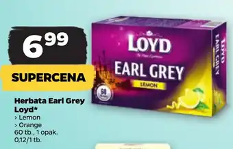 Netto Herbata Earl Grey Loyd 60tb. oferta