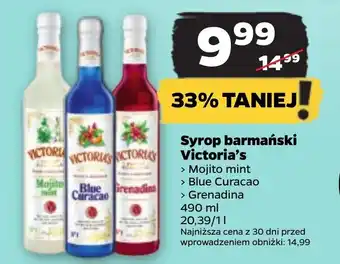 Netto Syrop barmański Victoria's 490ml oferta
