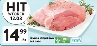 Intermarche Szynka wieprzowa bez kości 1kg oferta